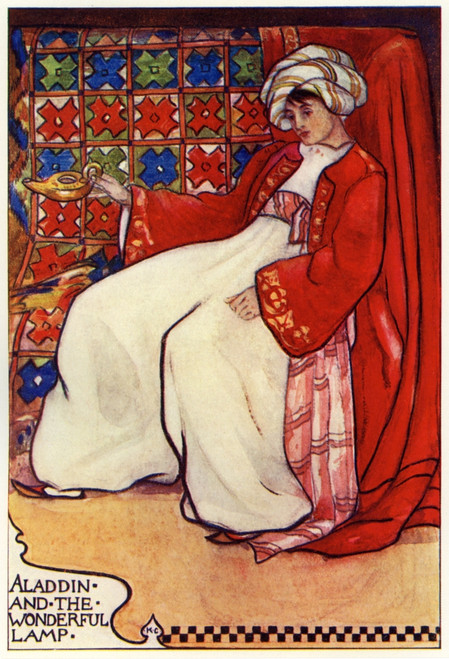 From Aladdin By Katharine Cameron Poster Print By Mary Evans Picture Library/Peter & Dawn Cope Collection - Item # VARMEL10514396