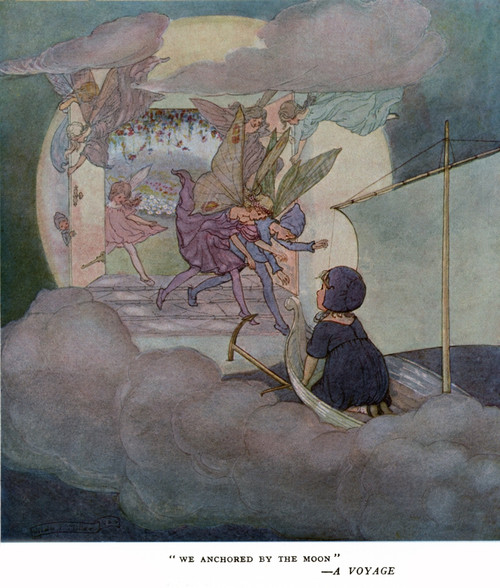 We Anchored By The Moon Poster Print By Mary Evans Picture Library/Peter & Dawn Cope Collection - Item # VARMEL10508404