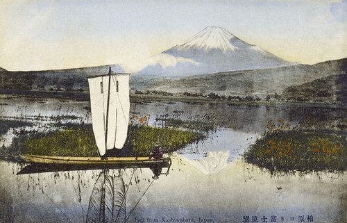 Mount Fuji  Japan - From Kashiwabara Poster Print By Mary Evans / Grenville Collins Postcard Collection - Item # VARMEL10989224