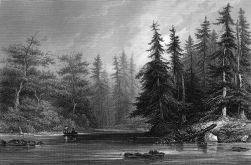 Barhydt'S Lake Poster Print By Mary Evans Picture Library - Item # VARMEL10191349