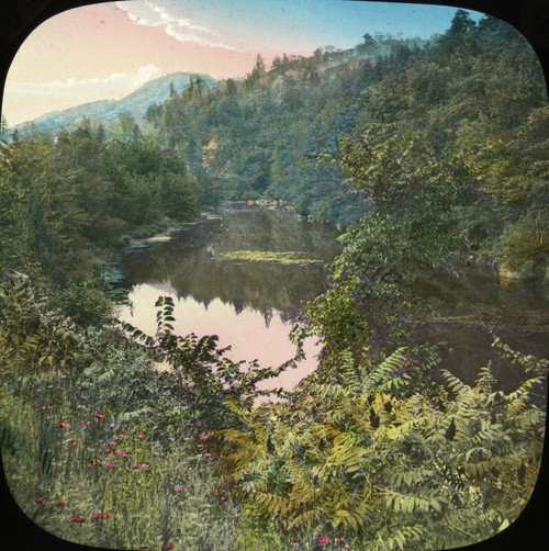River Valley  Ny State  Usa Poster Print By ® The Boswell Collection  Bexley Heritage Trust / Mary Evans - Item # VARMEL11677835