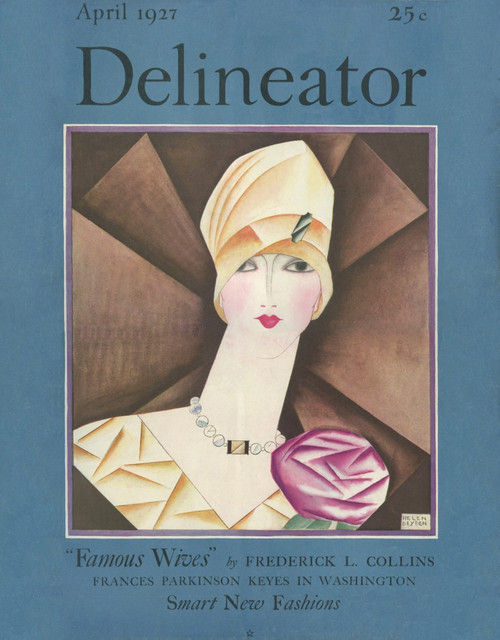 Delineator Cover April 1927 Poster Print By Mary Evans/Peter & Dawn Cope Collection - Item # VARMEL10252095