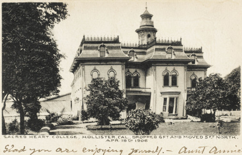 Sacred Heart College Showing Earthquake Damage Poster Print By Mary Evans / Grenville Collins Postcard Collection - Item # VARMEL10285617