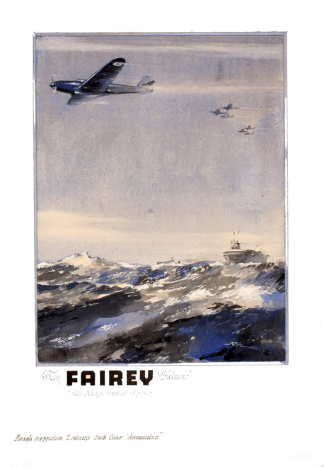 Ww2 Poster  The Fairey Fulmer Poster Print By Mary Evans Picture Library/Onslow Auctions Limited - Item # VARMEL10720075