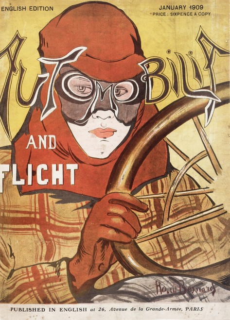 Magazine Cover  Automobilia And Flight Poster Print By ®The Royal Aeronautical Society/Mary Evans - Item # VARMEL10610003