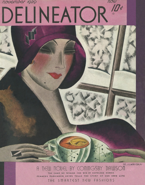 The Delineator November 1929 Poster Print By Mary Evans/Peter & Dawn Cope Collection - Item # VARMEL10252336