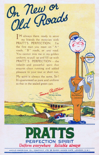 Advert For Pratts Original Spirit  1925 Poster Print By Mary Evans / Jazz Age Club Collection - Item # VARMEL10509111