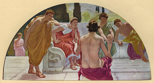 Washington Dc  Usa - Library Of Congress Mural - Jason Poster Print By Mary Evans / Grenville Collins Postcard Collection - Item # VARMEL10902032