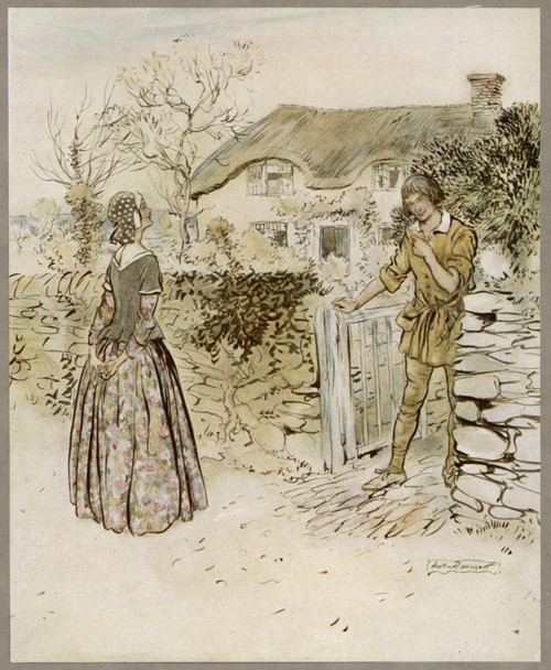 Ballad / The Gardener Poster Print By Mary Evans Picture Library/Arthur Rackham - Item # VARMEL10135466