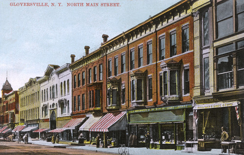 North Main Street  Gloversville  New York State  Usa Poster Print By Mary Evans / Pharcide - Item # VARMEL10993828
