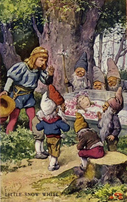 Little Snow White Poster Print By Mary Evans Picture Library/Peter & Dawn Cope Collection - Item # VARMEL10508518