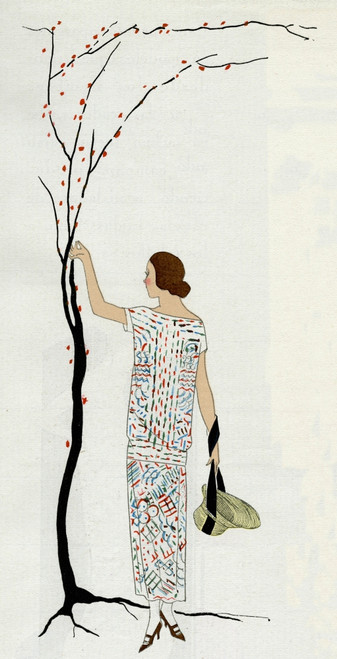 Young Lady In Tubular Dress By Molyneux Poster Print By Mary Evans Picture Library - Item # VARMEL10537055