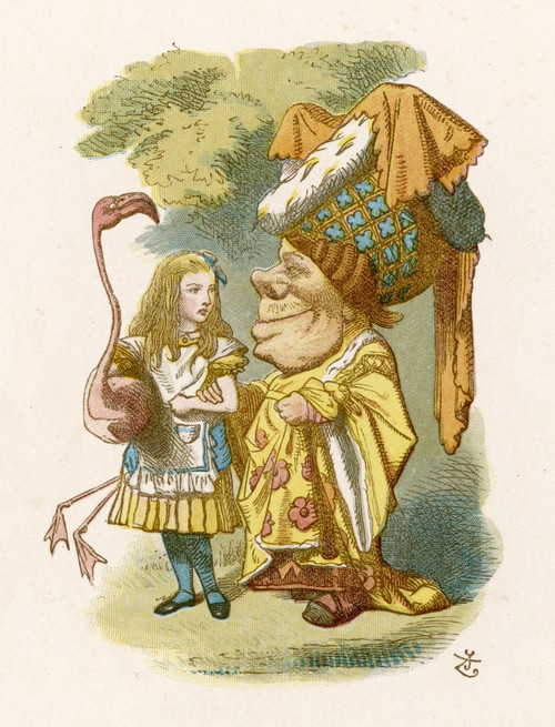 Carroll/Alice & Croquet Poster Print By Mary Evans Picture Library - Item # VARMEL10013088