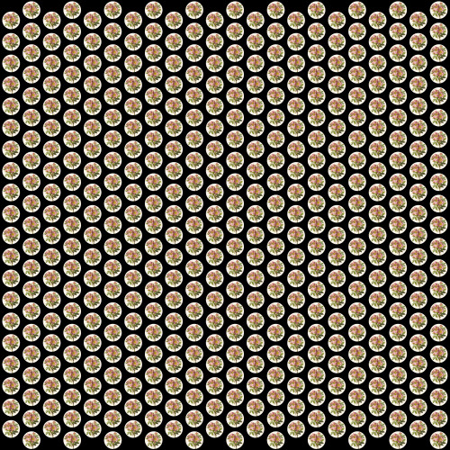 Repeating Pattern - Pink Roses - Circles Poster Print By ® Mary Evans Picture Library - Item # VARMEL11090350