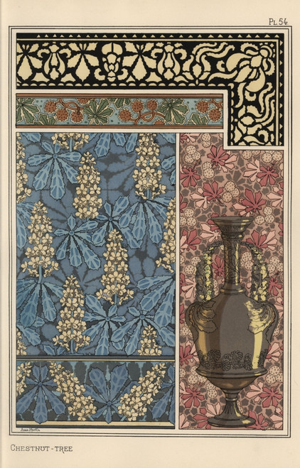 Chestnut Tree In Art Nouveau Patterns Poster Print By ® Florilegius / Mary Evans - Item # VARMEL10937540