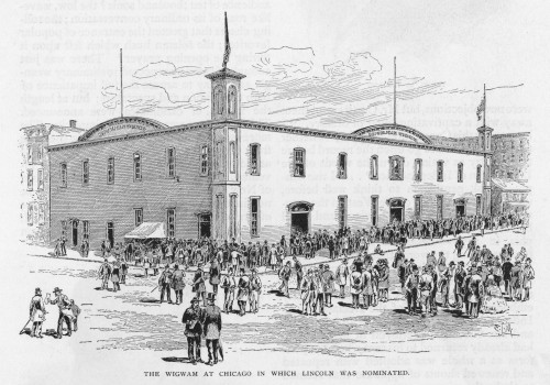 Lincoln Nominated/1860 Poster Print By Mary Evans Picture Library - Item # VARMEL10127736