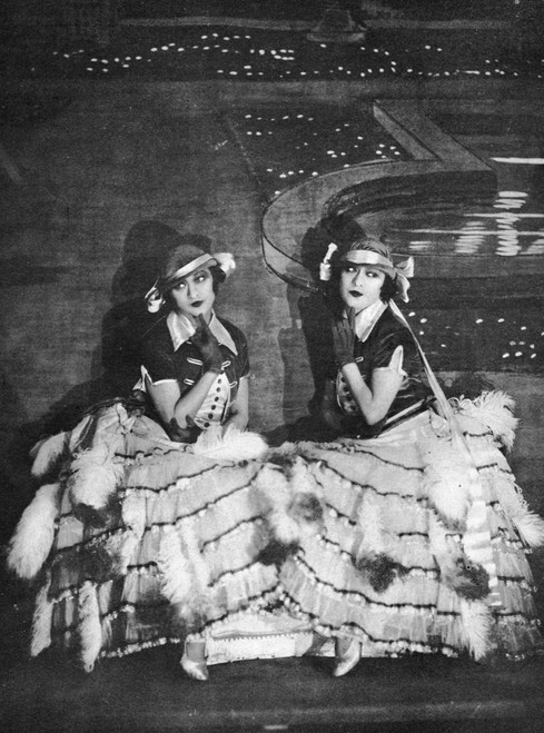 The Dolly Sisters In Their Mazurka Costumes  Paris Poster Print By Mary Evans / Jazz Age Club Collection - Item # VARMEL10503064 The Dolly Sisters In Their Mazurka Costumes  Paris Poster Print By Mary Evans / Jazz Age Club Collection - Item # VARMEL10503064