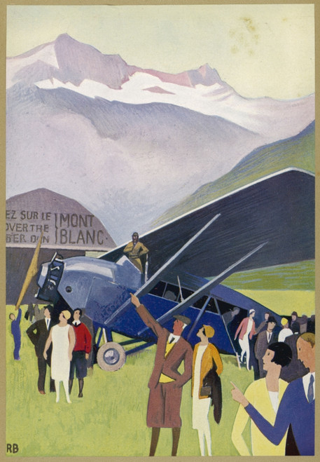 Passy Airfield/1931/Plm Poster Print By Mary Evans Picture Library - Item # VARMEL10029602