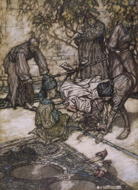 Bastinado/Rackham Poster Print By Mary Evans Picture Library/Arthur Rackham - Item # VARMEL10119882