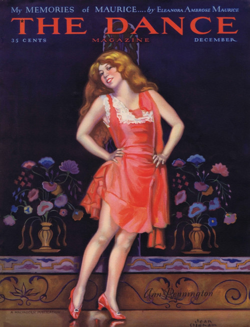 Cover Of Dance Magazine  December 1928 Poster Print By Mary Evans / Jazz Age Club Collection - Item # VARMEL10511925
