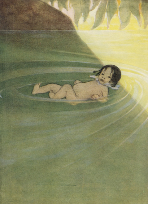 Water Babies/Kingsley Poster Print By Mary Evans Picture Library - Item # VARMEL10127229