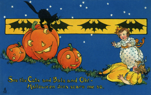 Halloween Poster Print By Mary Evans Picture Library / Peter & Dawn Cope Collection - Item # VARMEL10694296