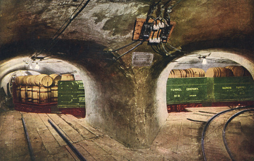 Chicago Tunnels Poster Print By Mary Evans Picture Library - Item # VARMEL10193369 Chicago Tunnels Poster Print By Mary Evans Picture Library - Item # VARMEL10193369