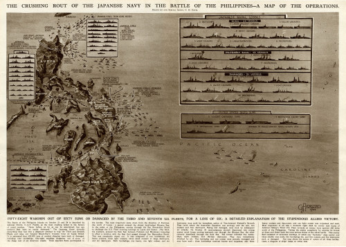 Battle Of The Philippines By G. H. Davis Poster Print By ® Illustrated London News Ltd/Mary Evans - Item # VARMEL10653136