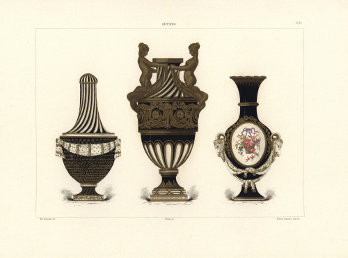 Three Sevres Vases Poster Print By ® Florilegius / Mary Evans - Item # VARMEL10936974