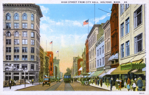High Street  Holyoke  Massachusetts  Usa Poster Print By Mary Evans / Pharcide - Item # VARMEL10991758
