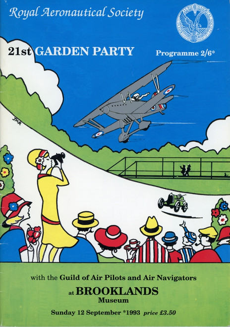 Cover Of The 1993 Royal Aeronautical Society Garden Part... Poster Print By ®The Royal Aeronautical Society/Mary Evans Picture Library - Item # VARMEL11356160