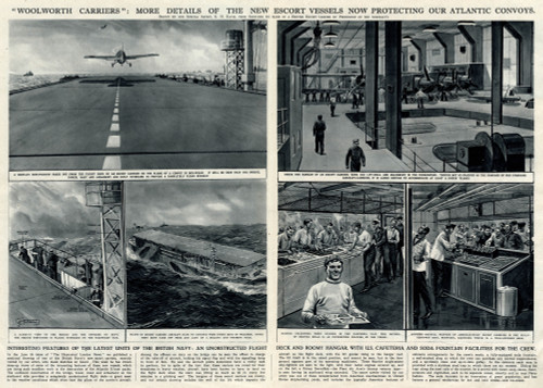 New Type Of Escort Vessel By G. H. Davis Poster Print By ® Illustrated London News Ltd/Mary Evans - Item # VARMEL10653080