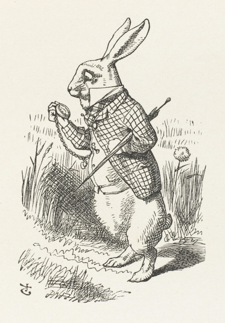 The White Rabbit From Alice In Wonderland Poster Print By Mary Evans Picture Library - Item # VARMEL10021929