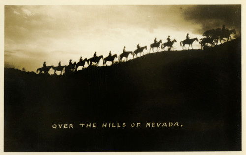 Over The Hills Of Nevada Poster Print By Mary Evans / Grenville Collins Postcard Collection - Item # VARMEL10577957