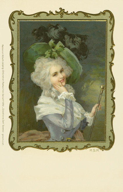 Regency Lady Poster Print By Mary Evans Picture Library/Peter & Dawn Cope Collection - Item # VARMEL11045452