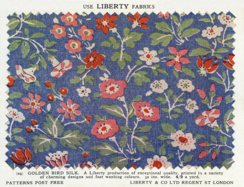 Liberty Print Fabric Poster Print By Mary Evans / Peter & Dawn Cope Collection - Item # VARMEL10573262