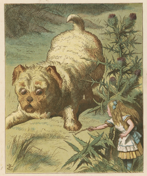 Carroll/Alice & Puppy Poster Print By Mary Evans Picture Library - Item # VARMEL10013080