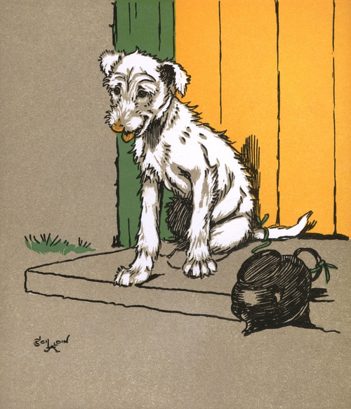 Illustration By Cecil Aldin  Puppy Tails Poster Print By Mary Evans Picture Library - Item # VARMEL10981411