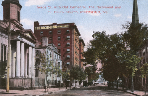 Grace Street  Richmond  Virginia  Usa Poster Print By Mary Evans / Pharcide - Item # VARMEL10923391