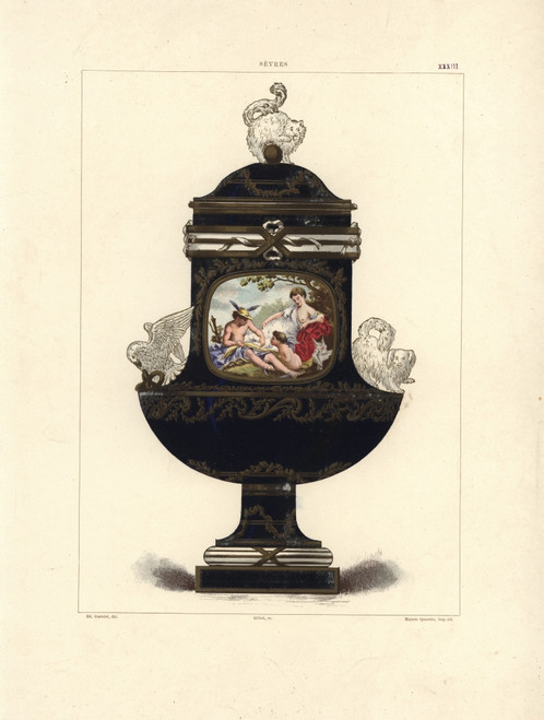 Vase With Animal Figures Poster Print By ® Florilegius / Mary Evans - Item # VARMEL10936964