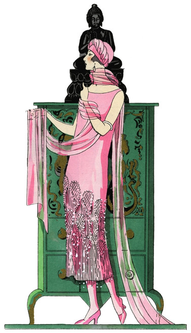 Elegant Woman In Visiting Dress By Beer Poster Print By Mary Evans Picture Library - Item # VARMEL10537166