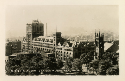 Montreal  Canada - Windsor Station Poster Print By Mary Evans / Grenville Collins Postcard Collection - Item # VARMEL10411304