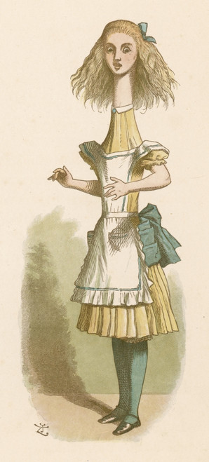 Carroll/Alice Stretches Poster Print By Mary Evans Picture Library - Item # VARMEL10013086