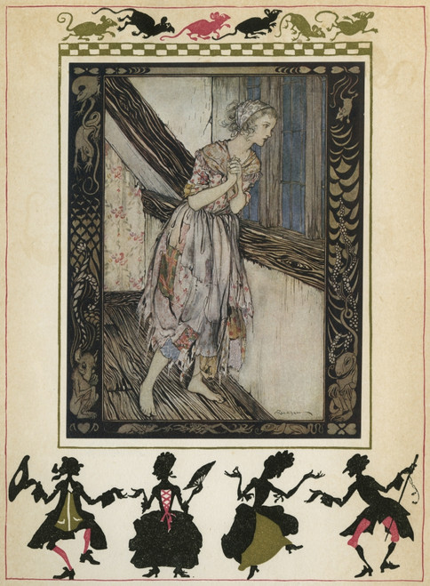 Cinderella By Arthur Rackham Poster Print By Mary Evans Picture Library - Item # VARMEL10494319 Cinderella By Arthur Rackham Poster Print By Mary Evans Picture Library - Item # VARMEL10494319