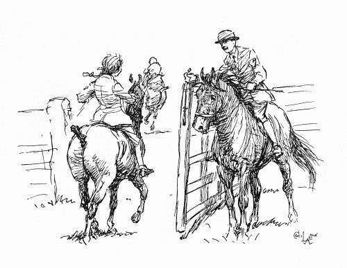 Illustration  Riders And Ponies At A Show Poster Print By Mary Evans Picture Library - Item # VARMEL10956761