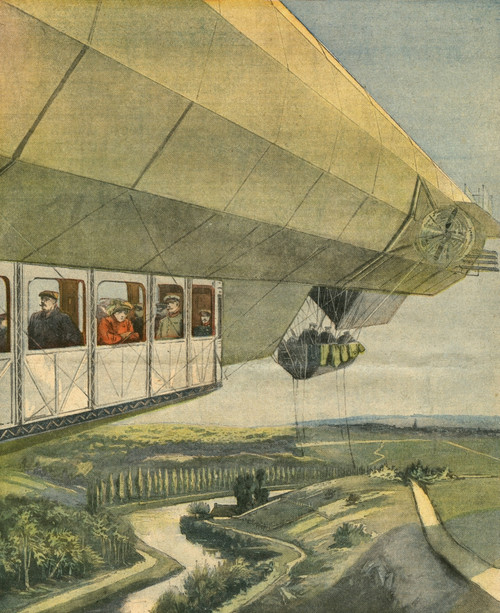 Zeppelin Lz-7 Poster Print By Mary Evans Picture Library - Item # VARMEL10147478