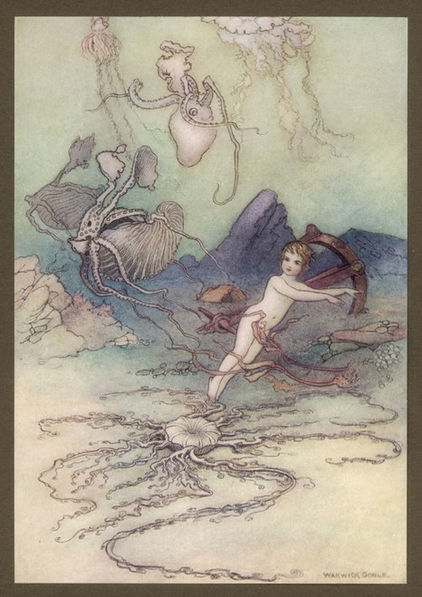 Water Babies/Sealife/Tom Poster Print By Mary Evans Picture Library - Item # VARMEL10017047