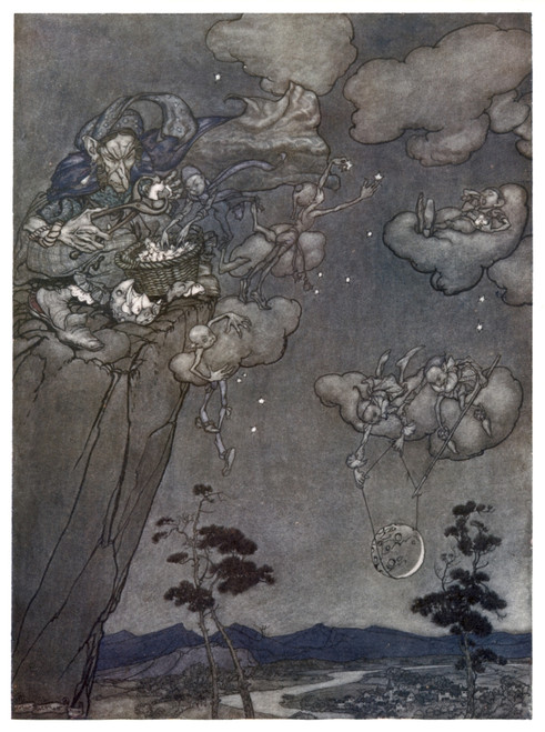 Little Folk Of The Catskill Mountains Poster Print By Mary Evans Picture Library/Arthur Rackham - Item # VARMEL10007869 Little Folk Of The Catskill Mountains Poster Print By Mary Evans Picture Library/Arthur Rackham - Item # VARMEL10007869