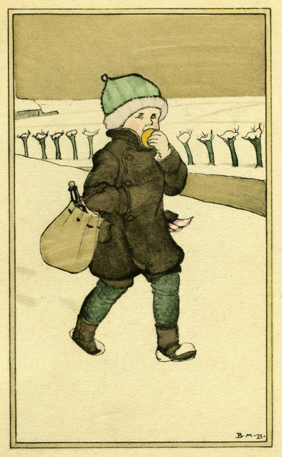 A Bite In The Snow Poster Print By Mary Evans Picture Library/Peter & Dawn Cope Collection - Item # VARMEL10508248