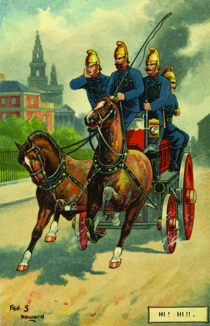 Firemen Poster Print By Mary Evans / Peter & Dawn Cope Collection - Item # VARMEL10573316